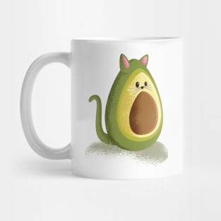 sweet avocado cat Mug